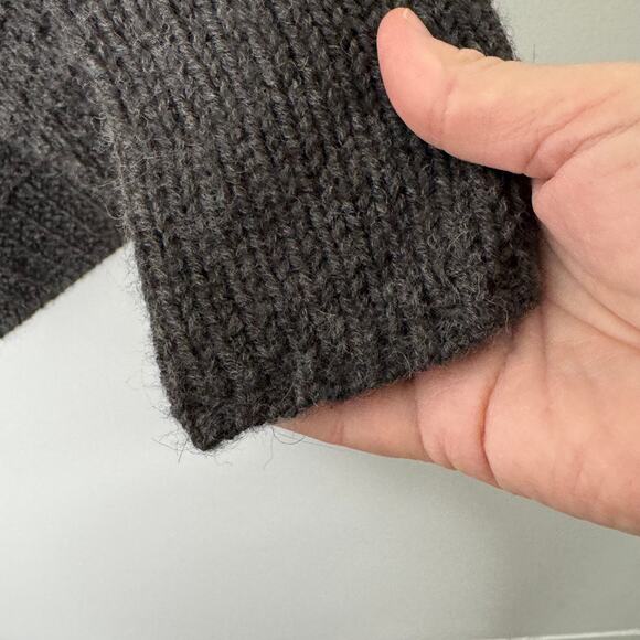 Helmut‎ Lang alpaca/wool oversized mock neck sweater Womens Small - Picture 5 of 12